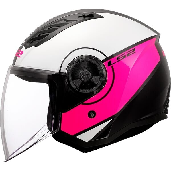 LS2 OF616 Airflow II helmet Cover white pink