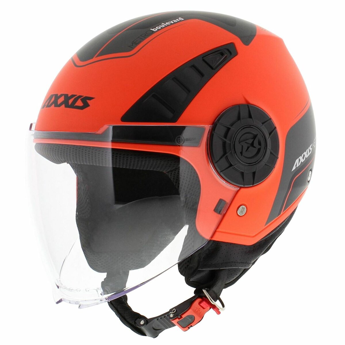 Axxis Metro helmet Boulevard matt fluor orange