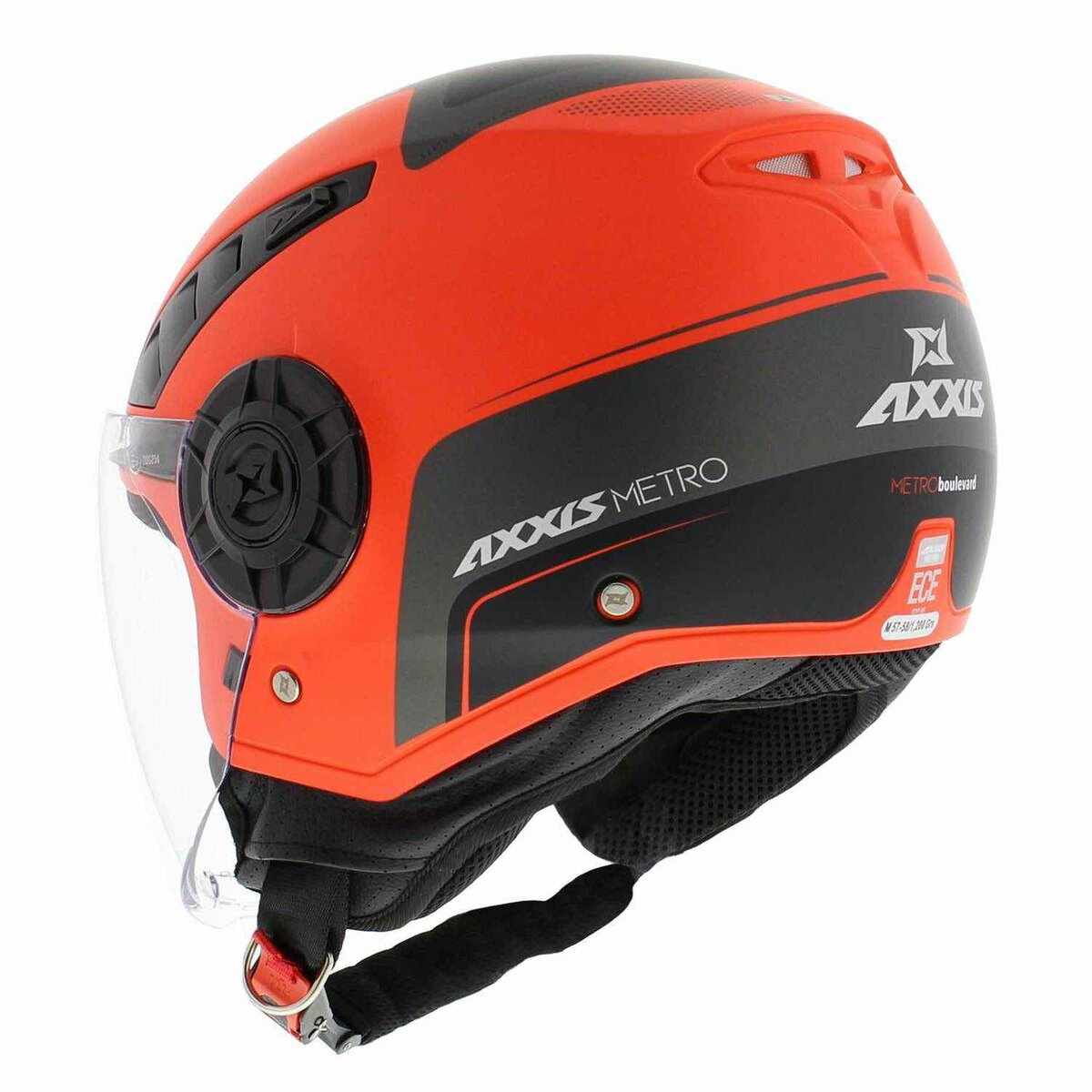 Axxis Metro helmet Boulevard matt fluor orange