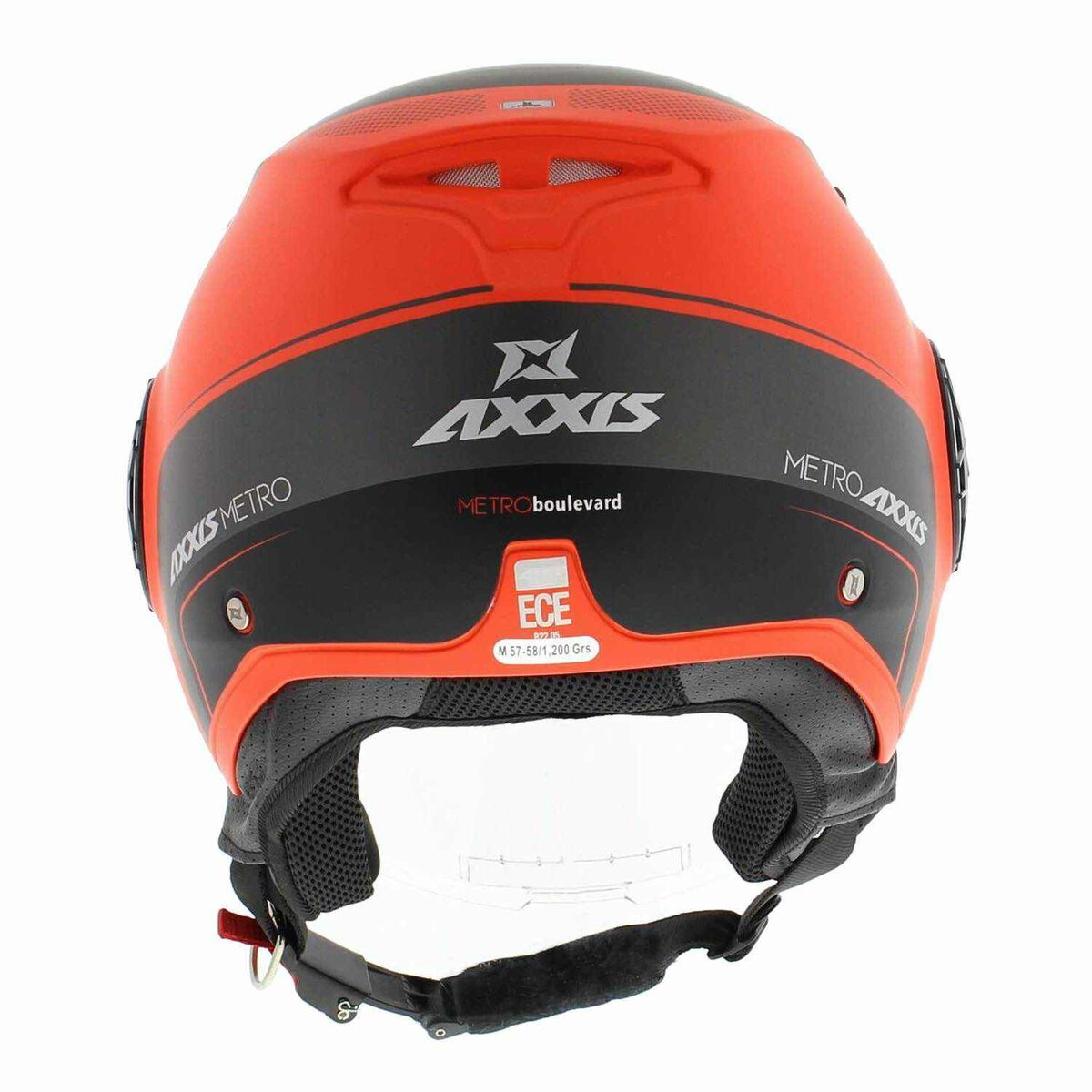 Axxis Metro helmet Boulevard matt fluor orange