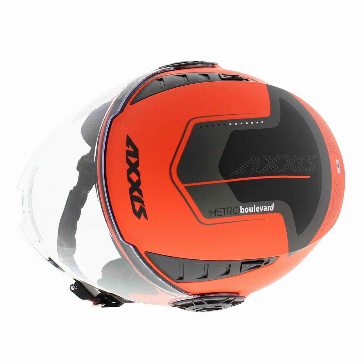 Axxis Metro helmet Boulevard matt fluor orange