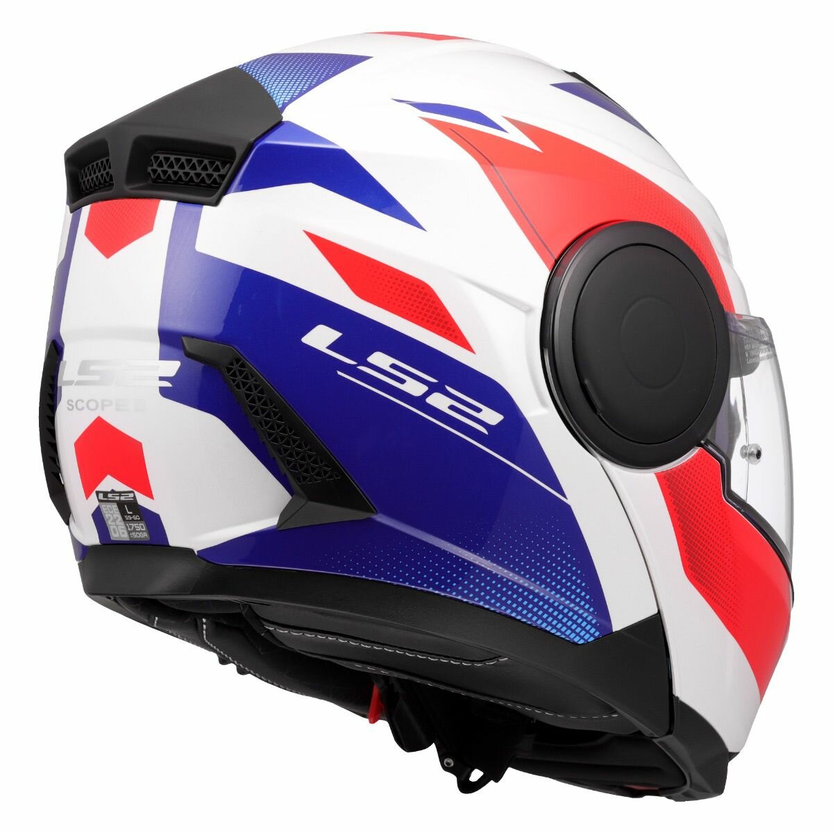 LS2 FF902 Scope II helmet Duria white blue red