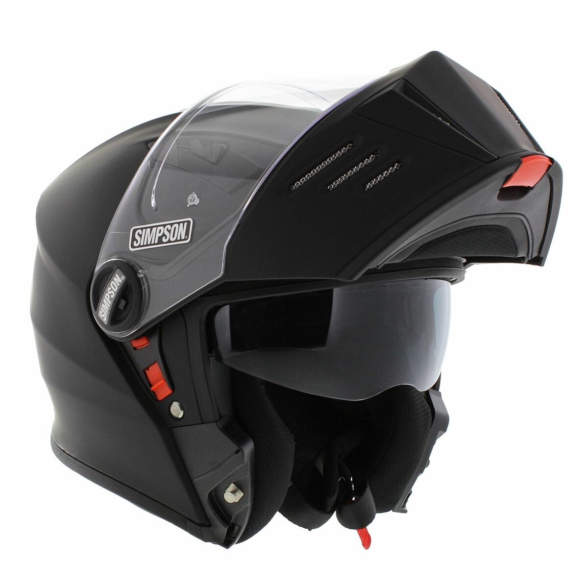 Simpson Darksome Modular Motorcycle Helmet matt black (22.06)
