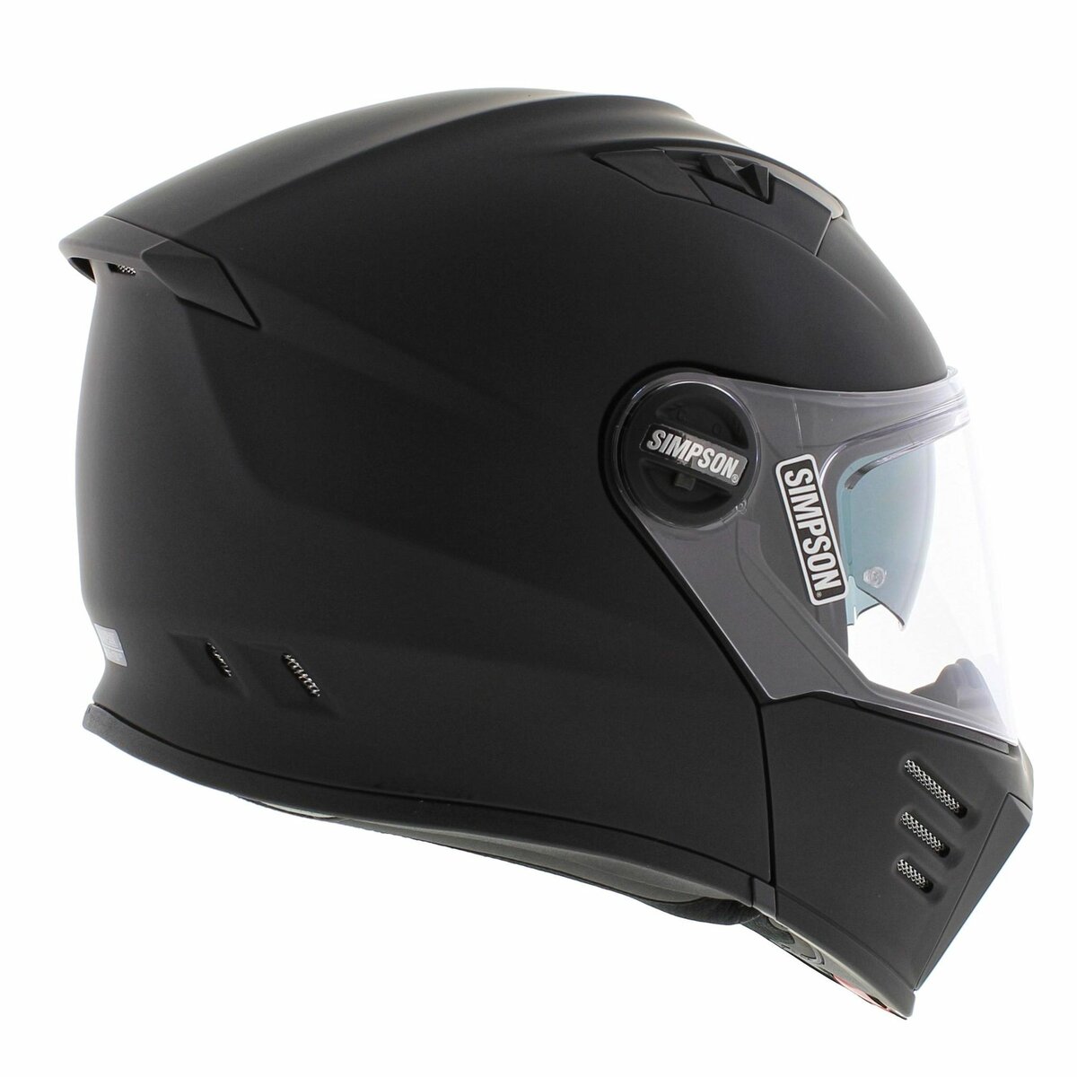Simpson Darksome Modular Motorcycle Helmet matt black (22.06)