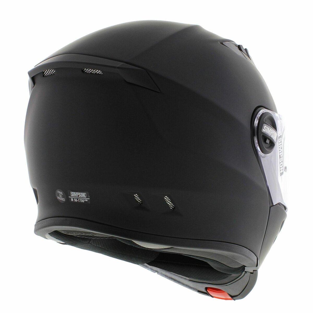 Simpson Darksome Modular Motorcycle Helmet matt black (22.06)