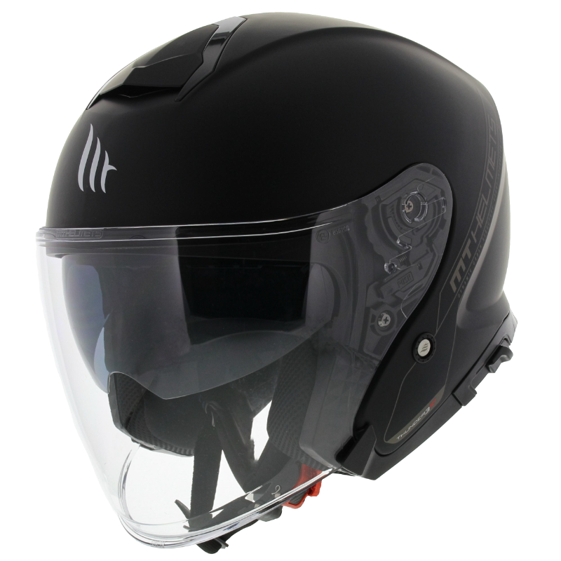 MT Thunder 3 SV Jet helmet mat black