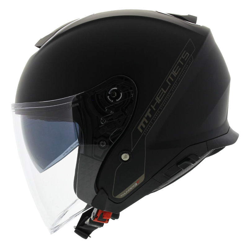 MT Thunder 3 SV Jet helmet mat black