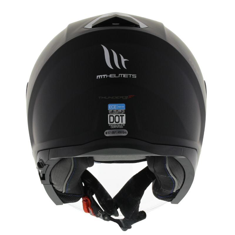 MT Thunder 3 SV Jet helmet mat black
