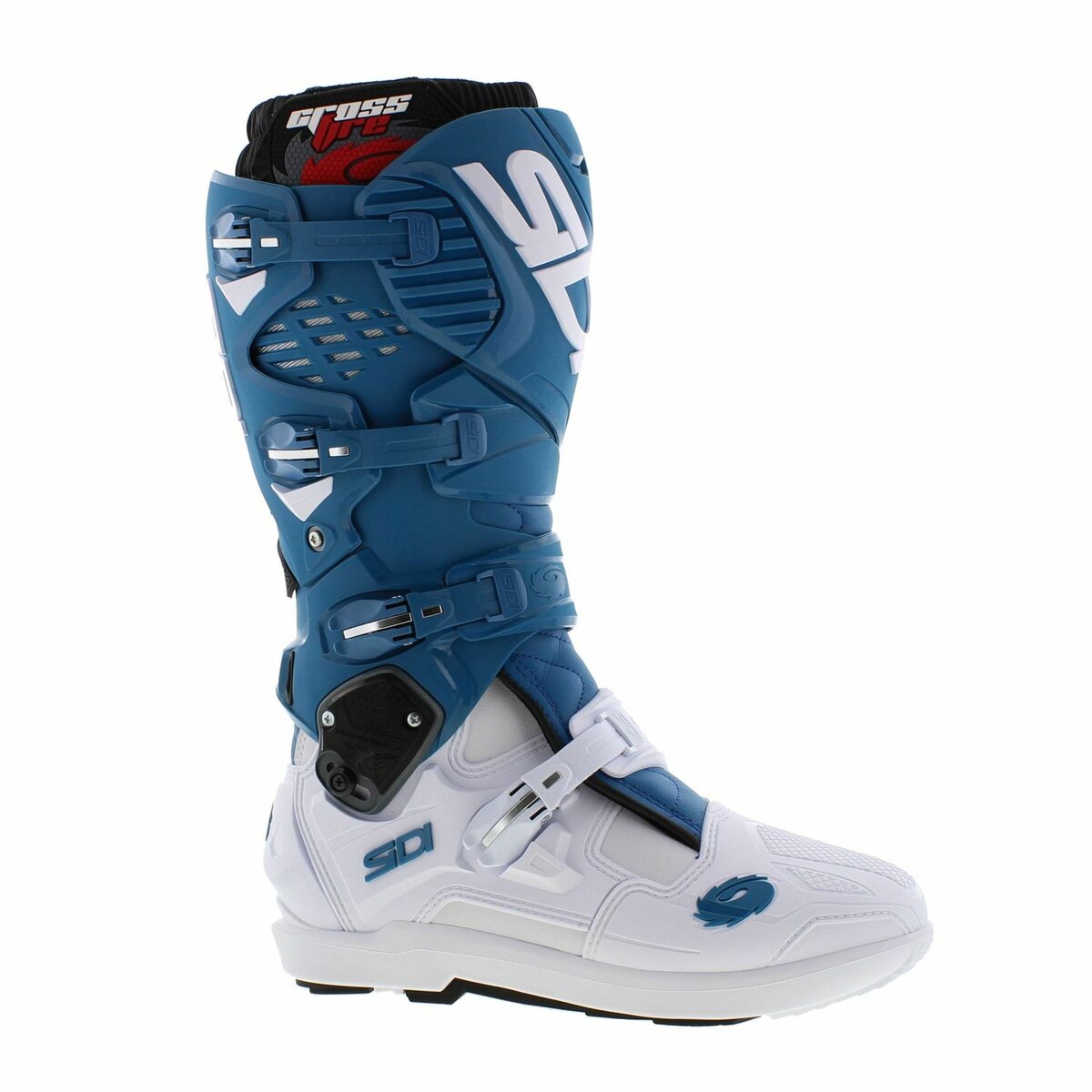 Sidi Crossfire 3 SRS MX Off road Boots Petrol White Blue
