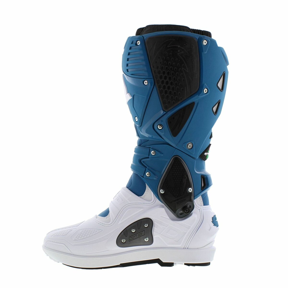 Sidi Crossfire 3 SRS MX Off road Boots Petrol White Blue