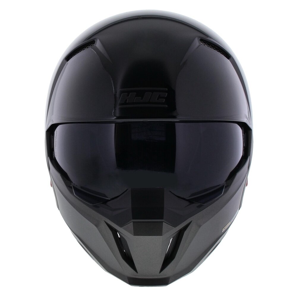HJC I20 Streetfighter helmet pearl black semi flat titanium