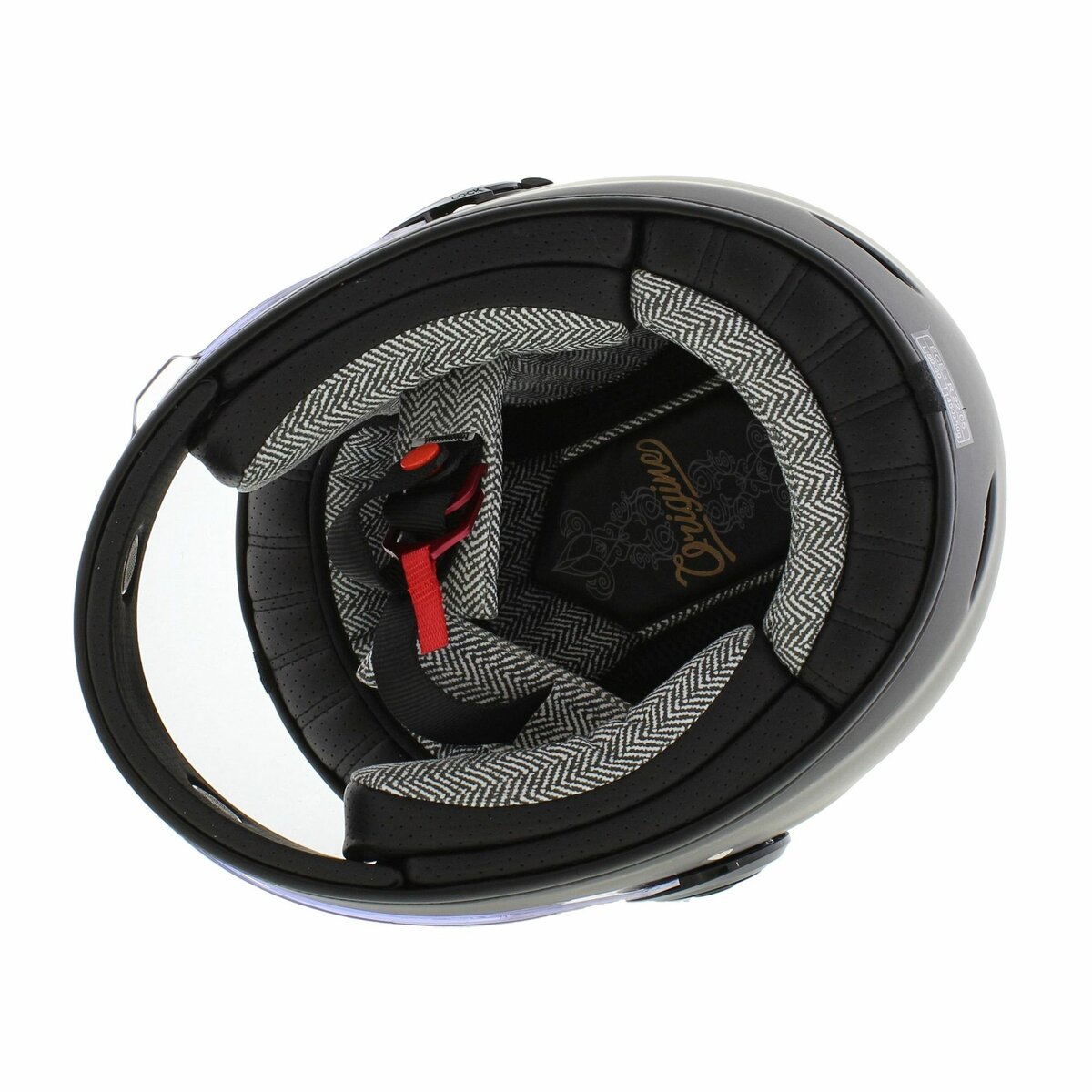 Origine Vega Vintage Full face motorcycle helmet - Distinguished matt black