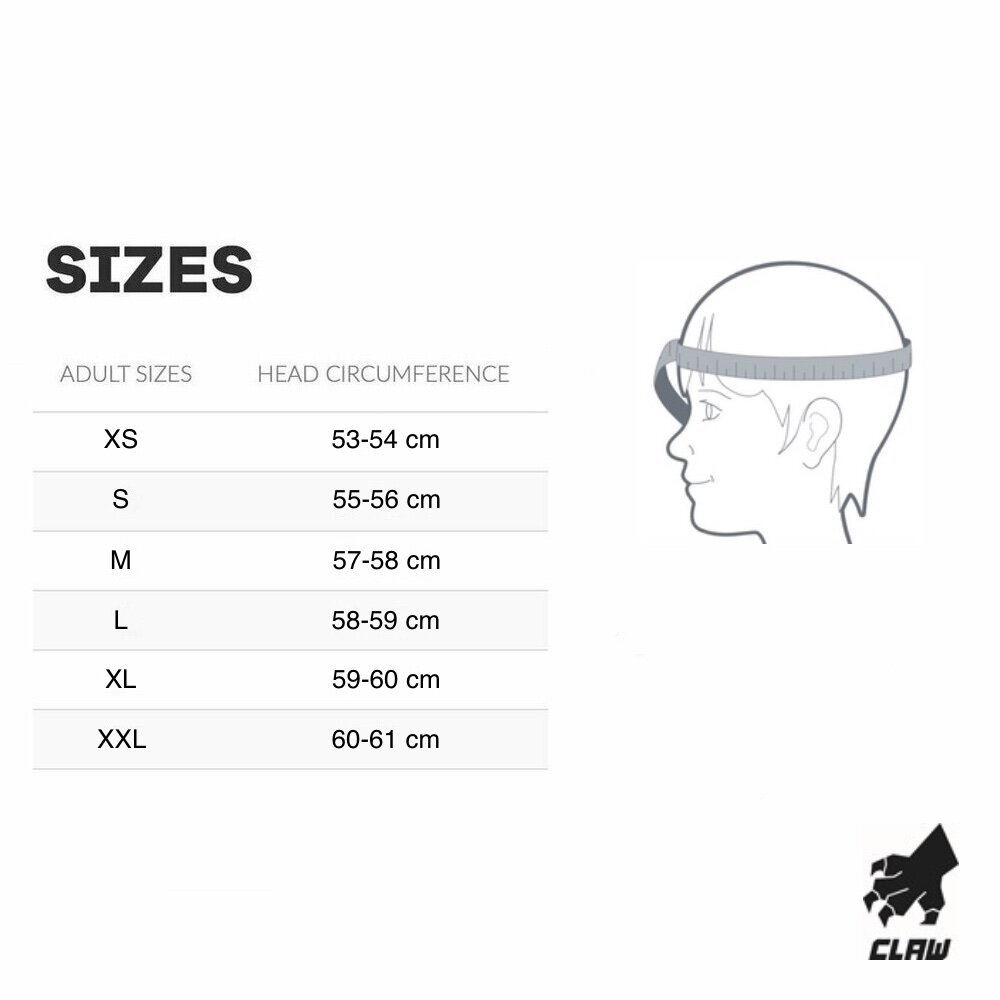 Claw Travel-R flip up helmet matt black