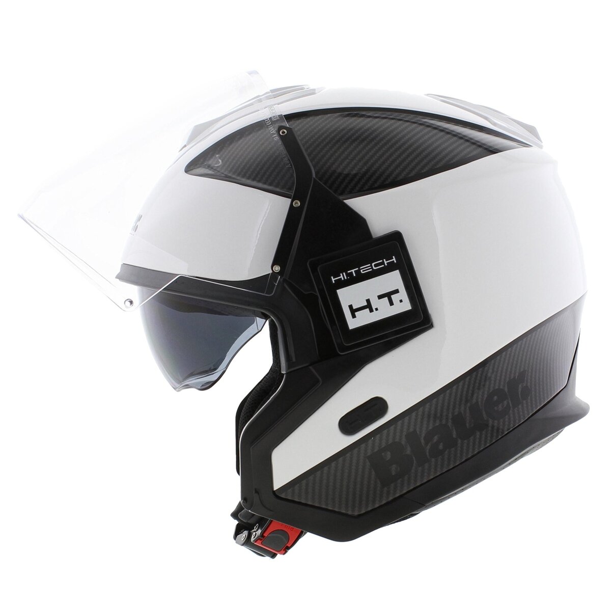 Blauer Solo jet helmet white carbon black