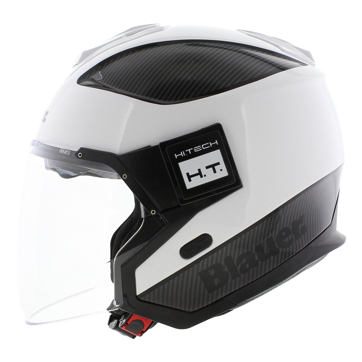 Blauer Solo jet helmet white carbon black