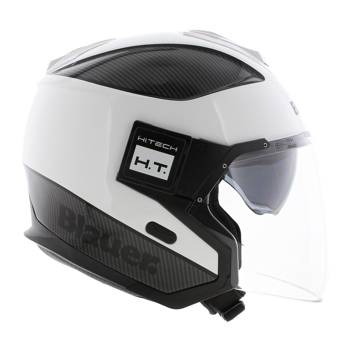 Blauer Solo jet helmet white carbon black
