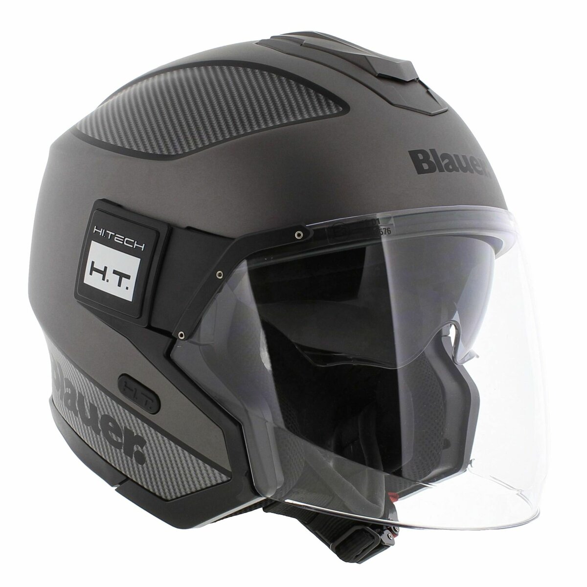 Blauer Solo jet helmet titanium carbon black