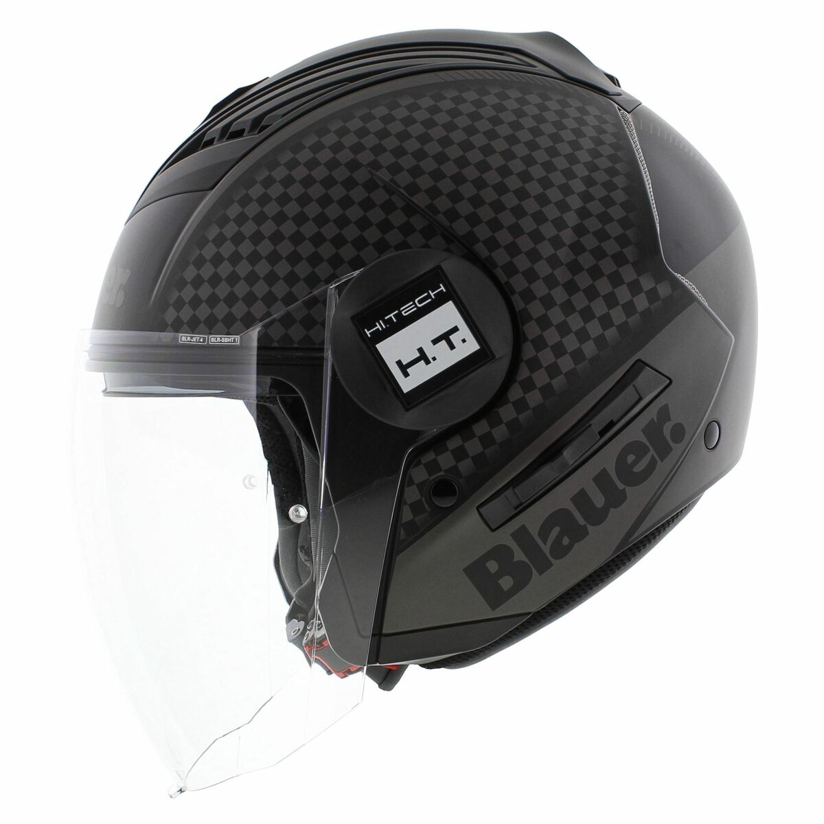 Blauer Real B jet helmet matt black titanium grey