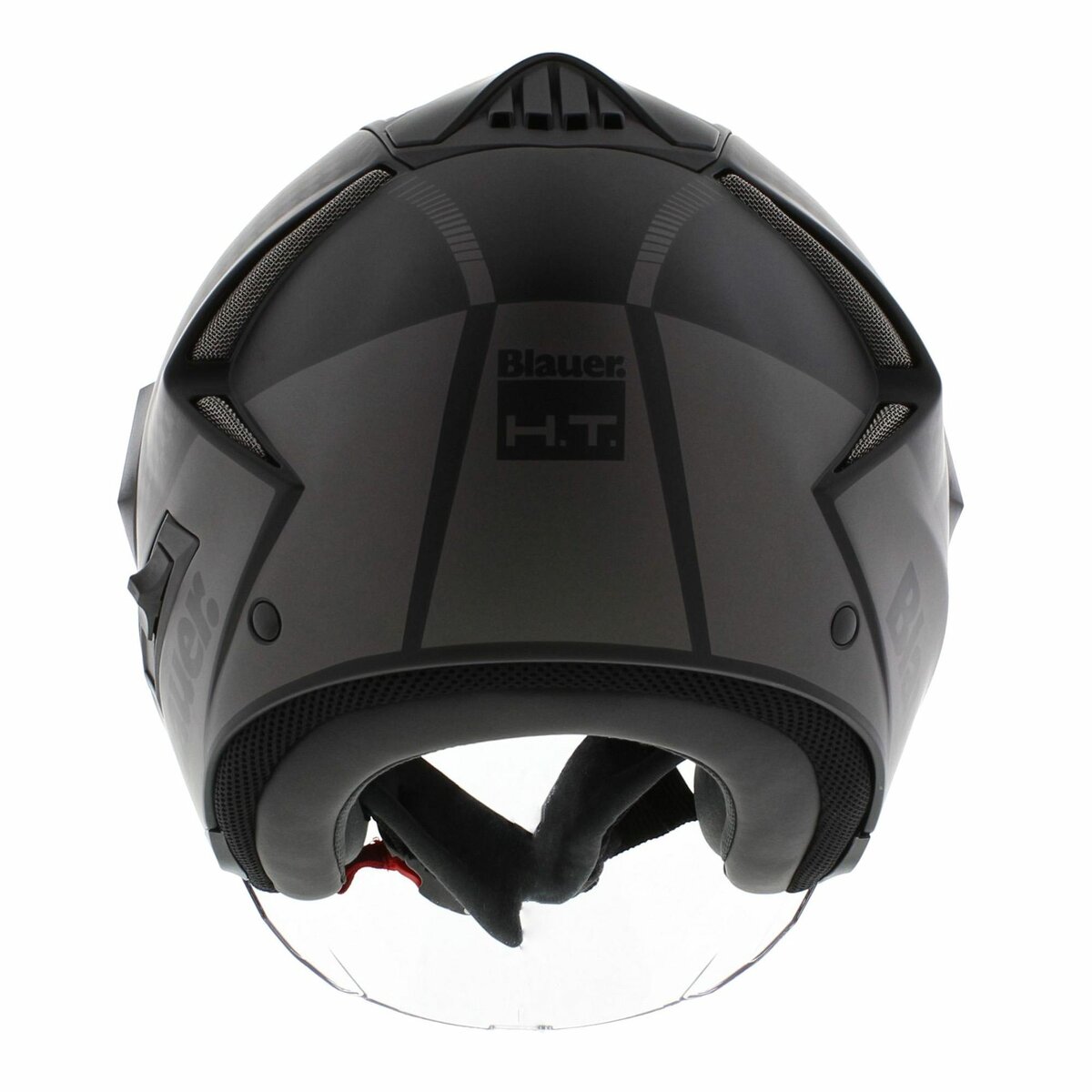 Blauer Real B jet helmet matt black titanium grey