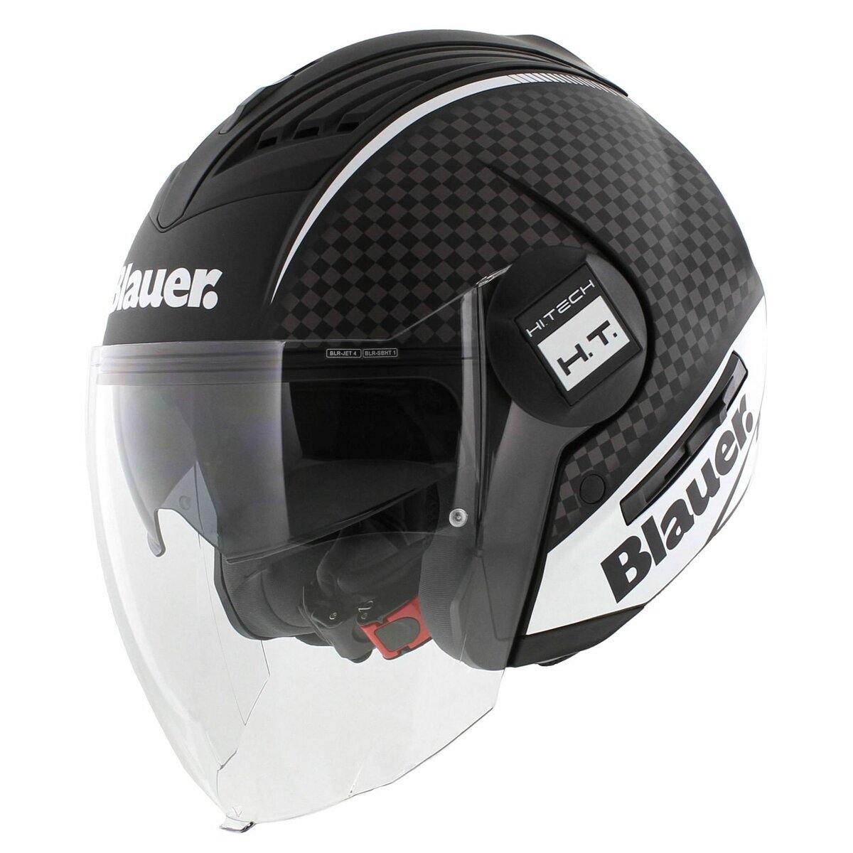 Blauer Real B jet helmet matt black titanium white
