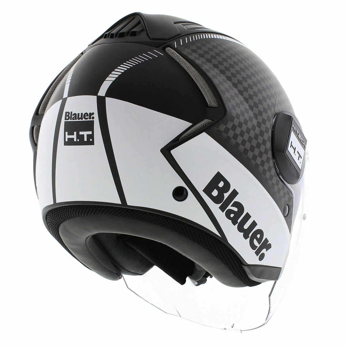 Blauer Real B jet helmet matt black titanium white