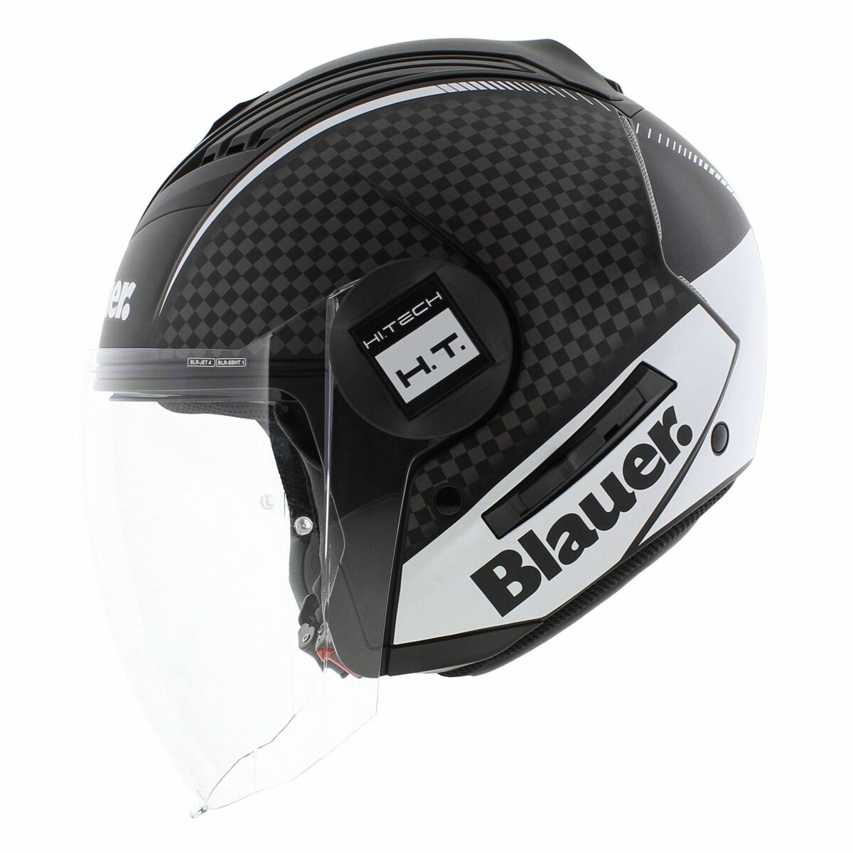 Blauer Real B jet helmet matt black titanium white