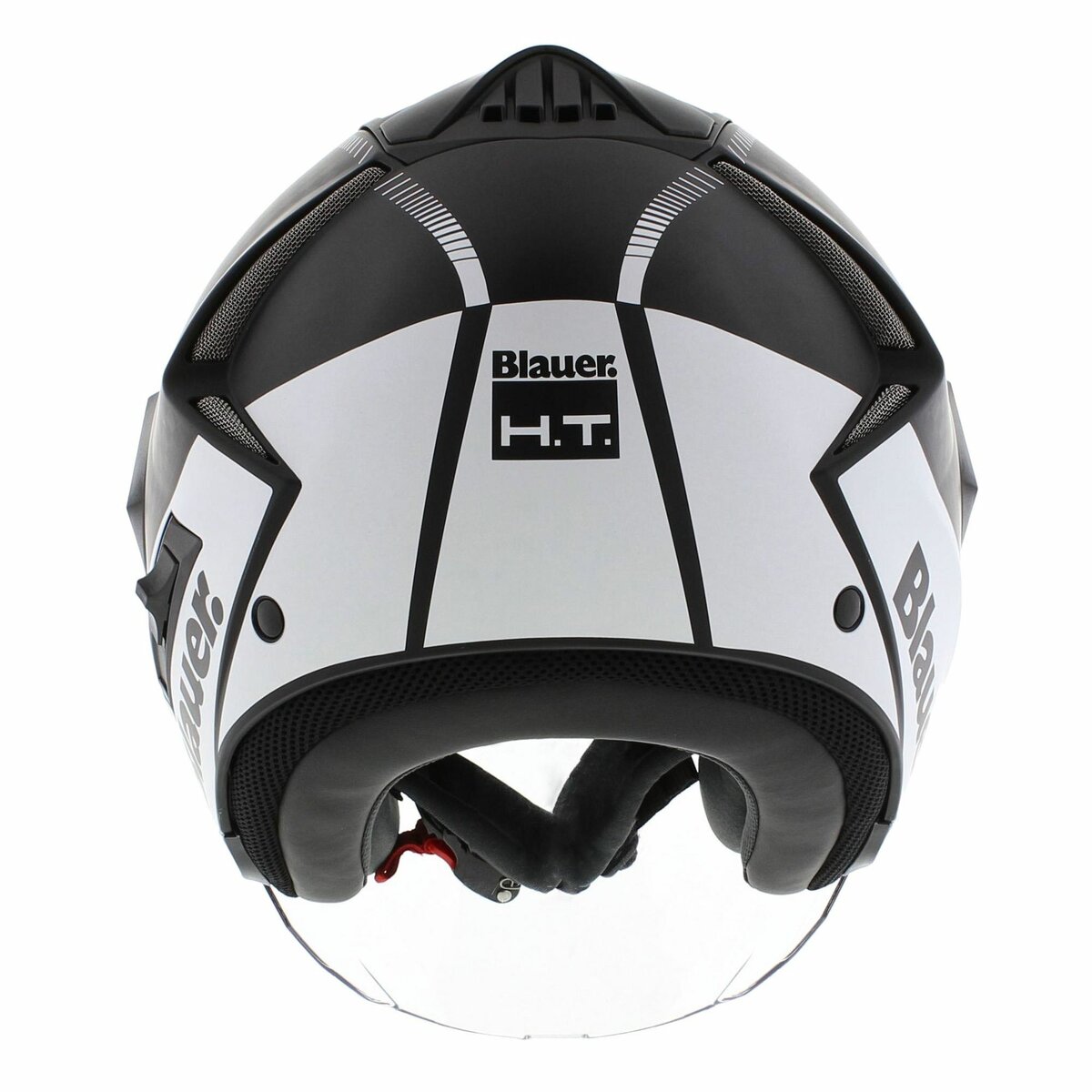 Blauer Real B jet helmet matt black titanium white