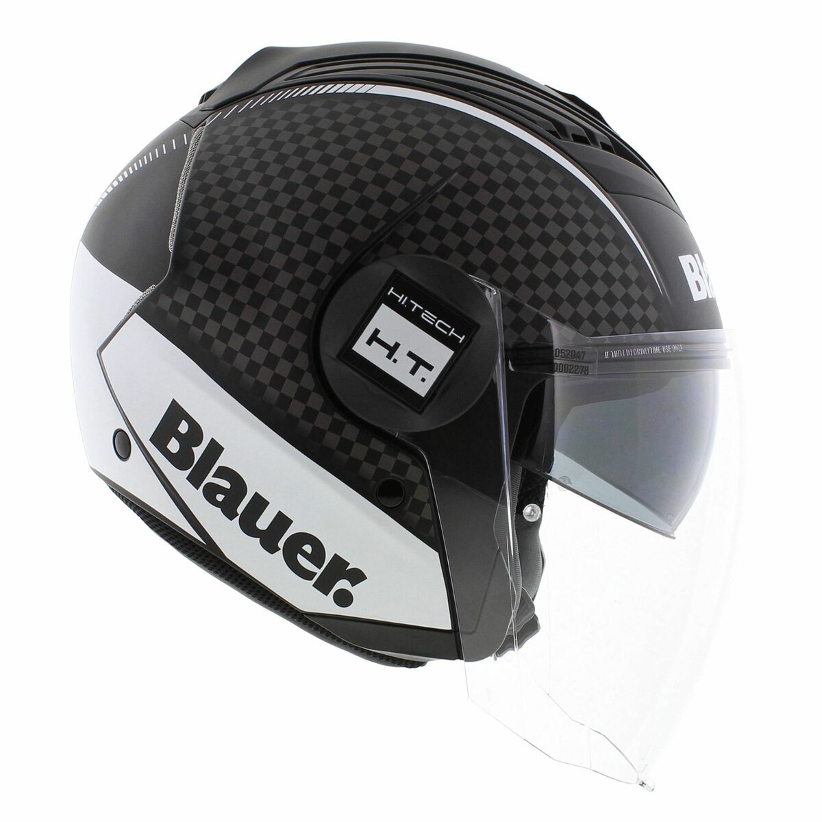 Blauer Real B jet helmet matt black titanium white