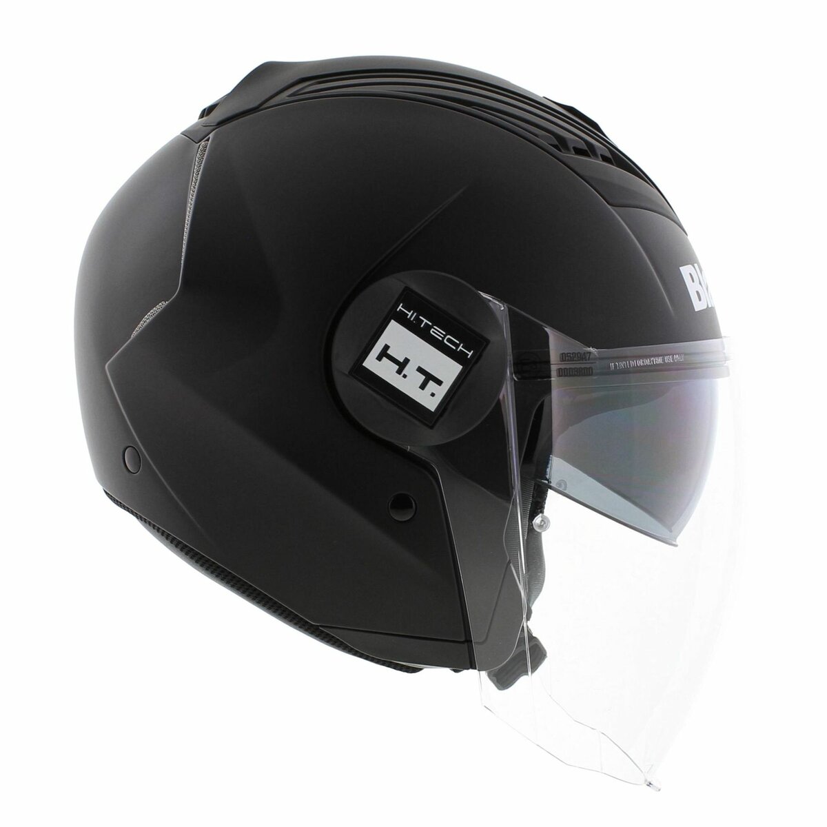 Blauer Real B jet helmet solid matt black