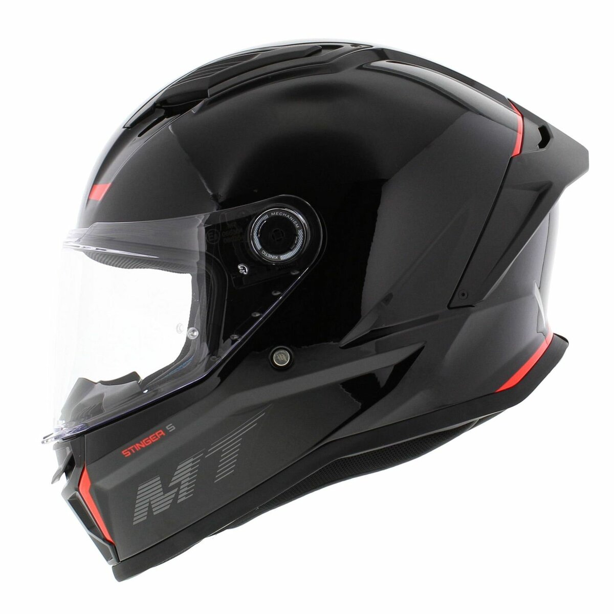 MT Stinger 2 fullface helmet gloss black