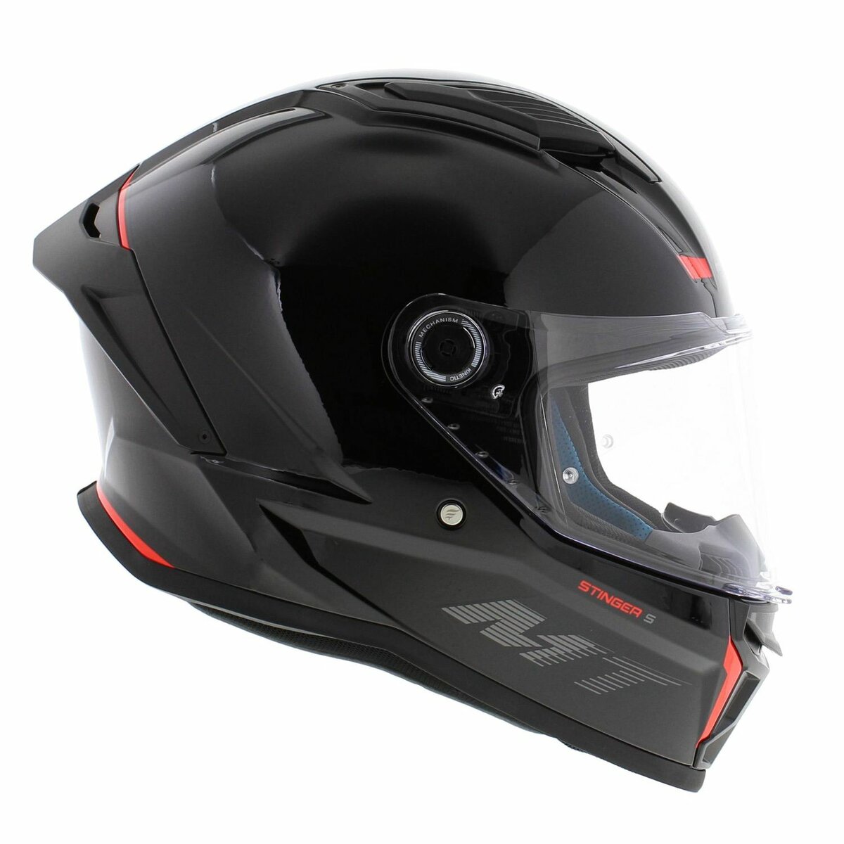 MT Stinger 2 fullface helmet gloss black