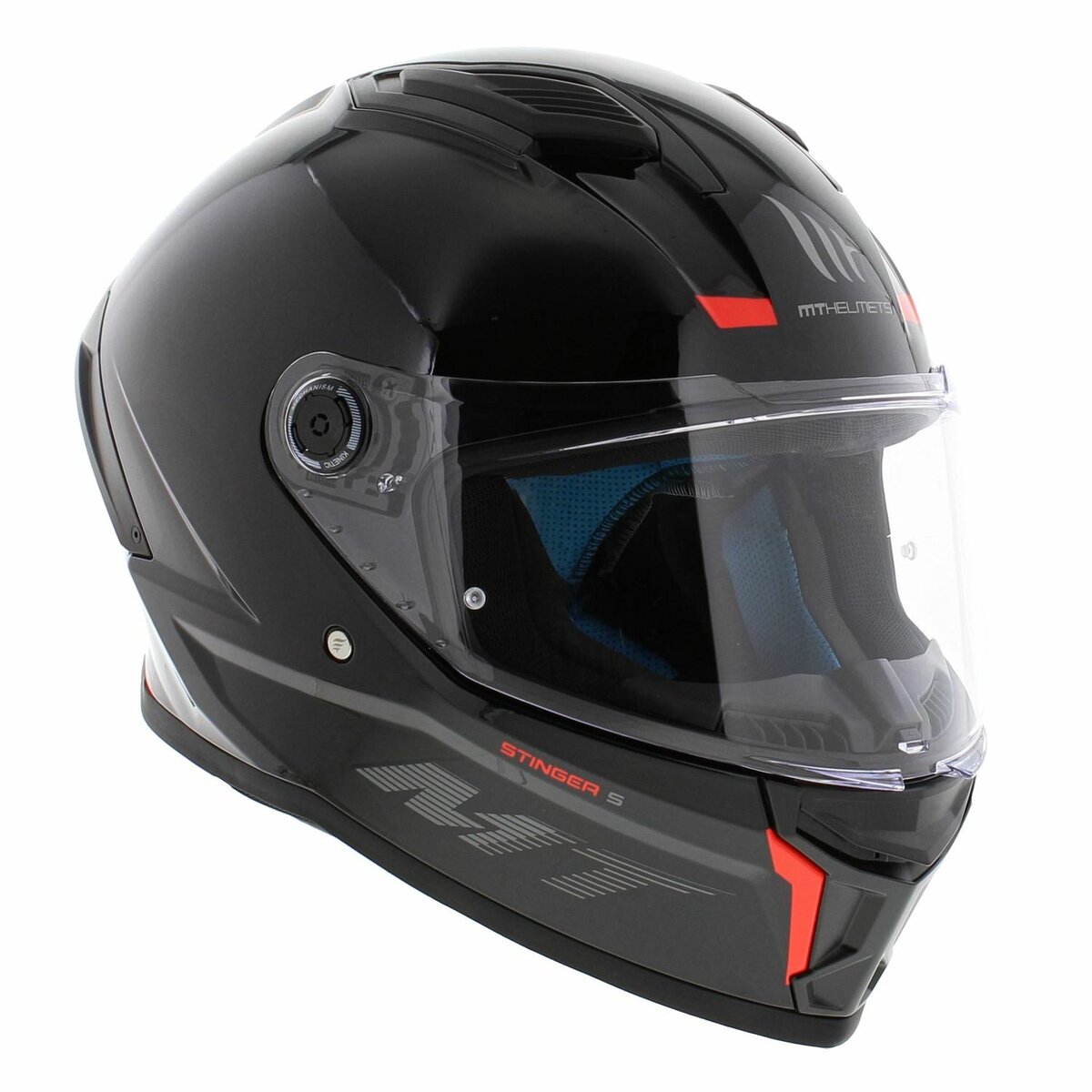 MT Stinger 2 fullface helmet gloss black