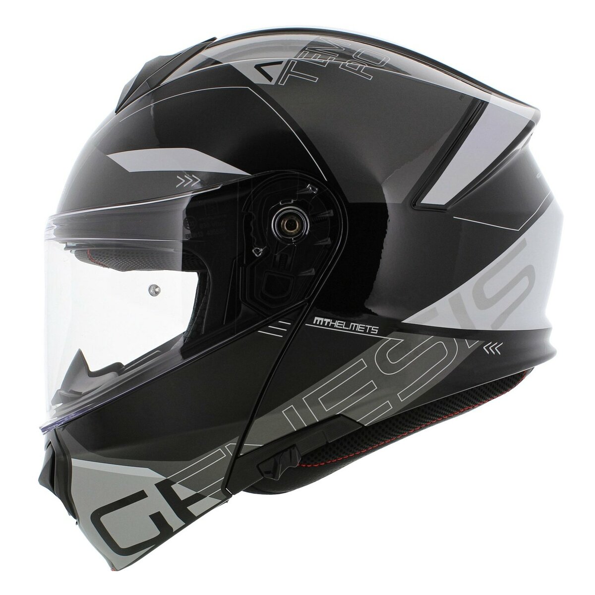 MT Genesis SV helmet Atempo gloss black grey