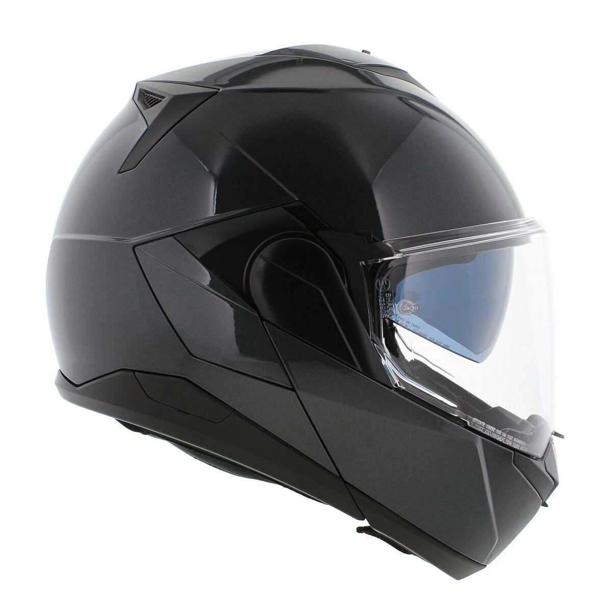Shark Oxo Modular Helmet Blank - Gloss Anthracite Grey - A05