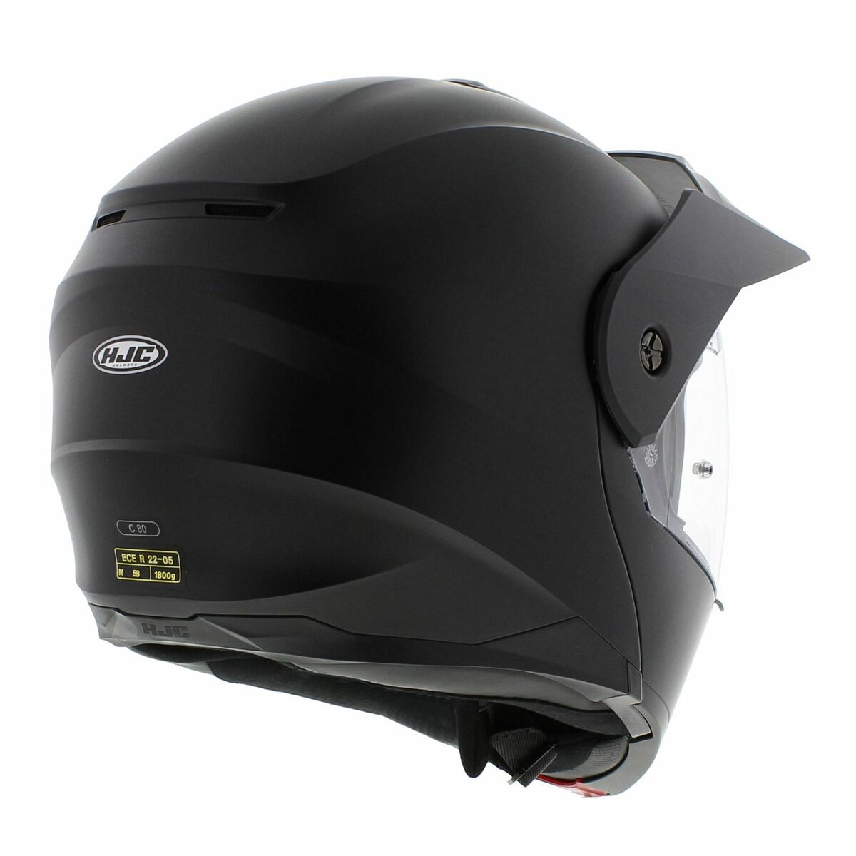 HJC C80 system motorcycle helmet solid matt black