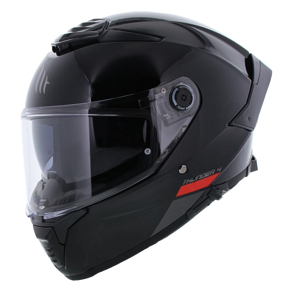 MT Thunder 4 SV full face helmet solid gloss black