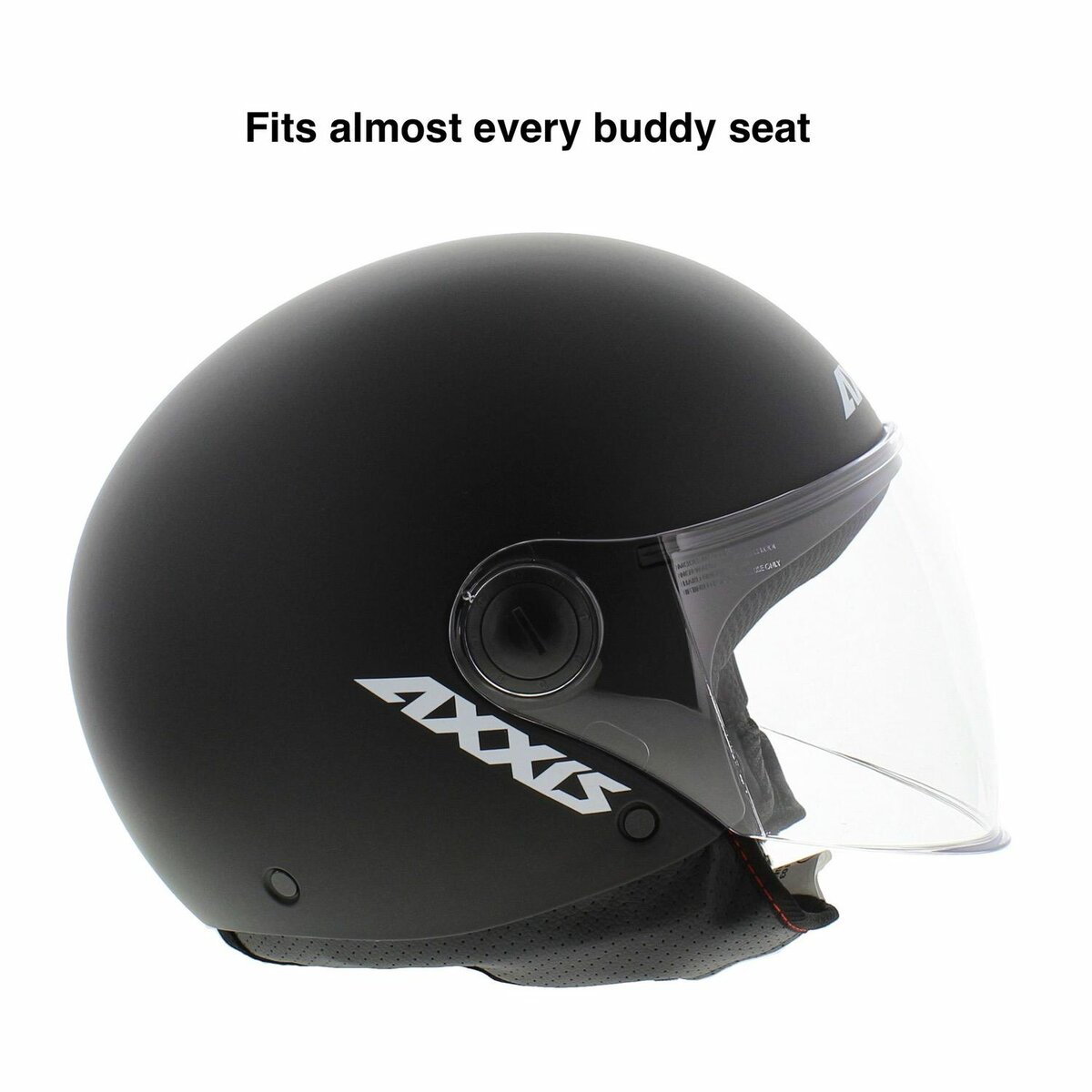 Axxis Square S helmet matt black
