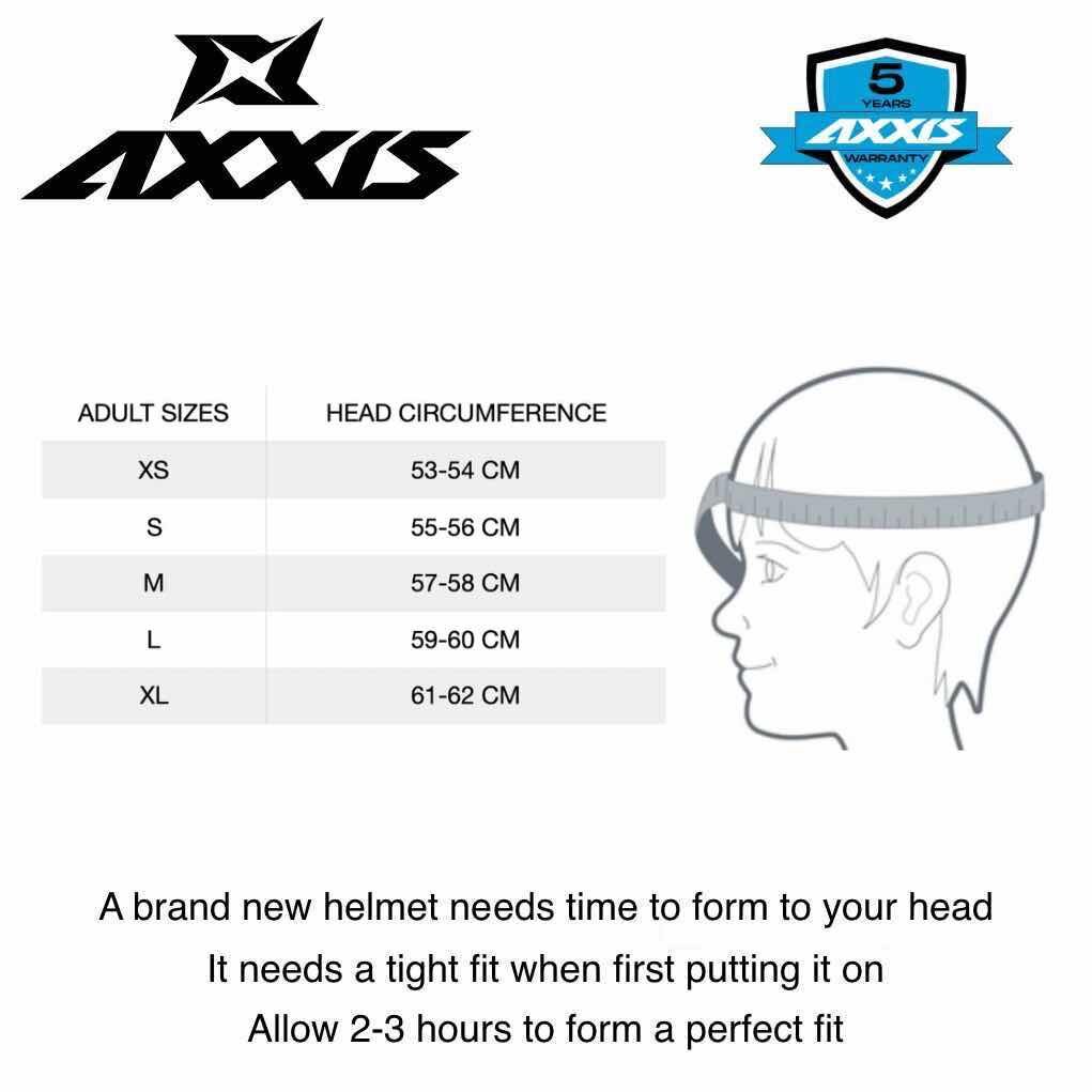Axxis Square S helmet gloss black