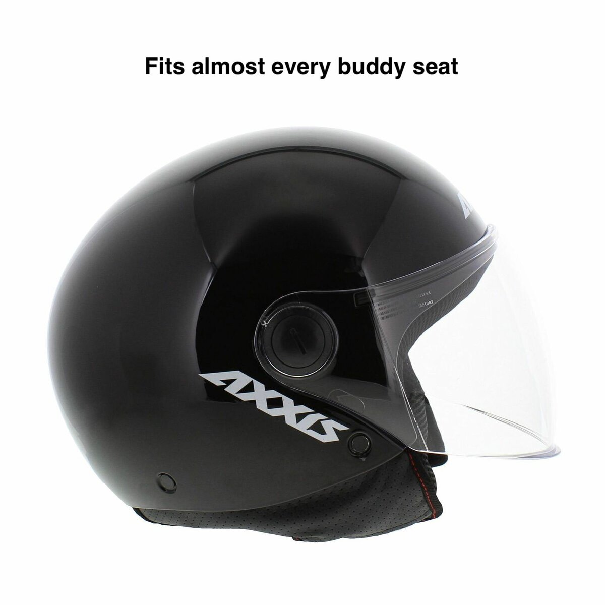 Axxis Square S helmet gloss black