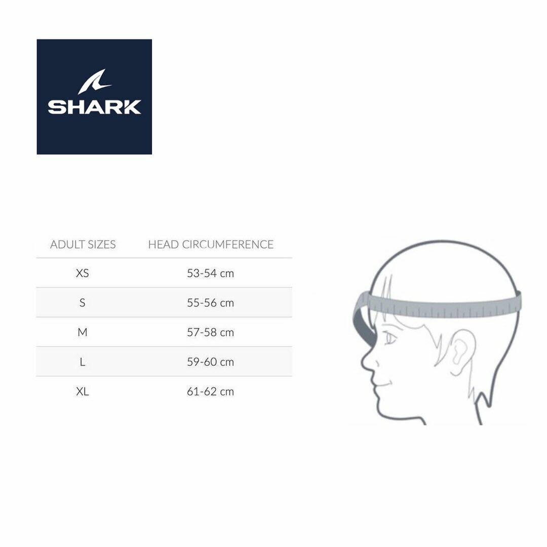 Shark Street Drak matt black anthracite - Special Edition free Neon Green Mask