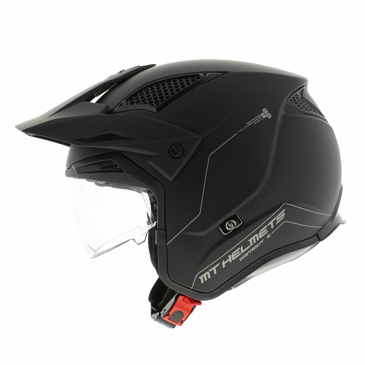 MT District S SV helmet matt black