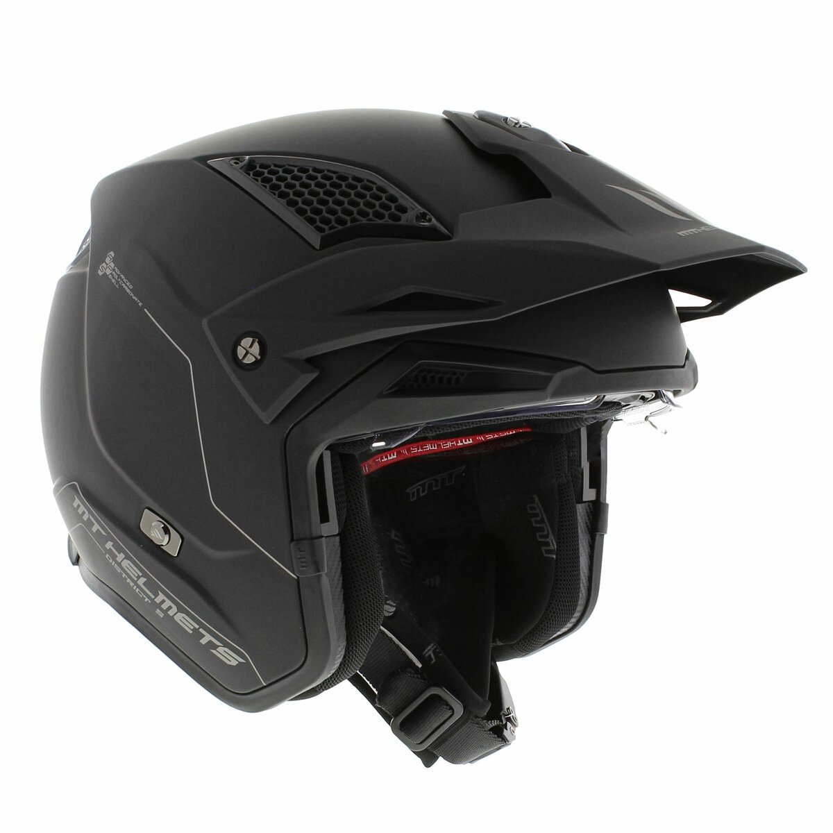 MT District S SV helmet matt black