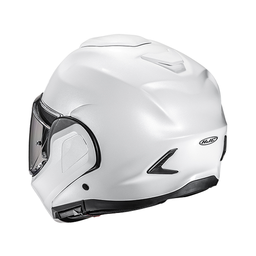 HJC F100 Modular Helmet Gloss White