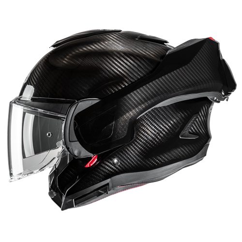 HJC F100 Modular Helmet Gloss Carbon Black
