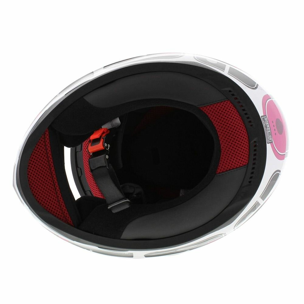 LS2 FF353 Rapid Brick gloss black pink white