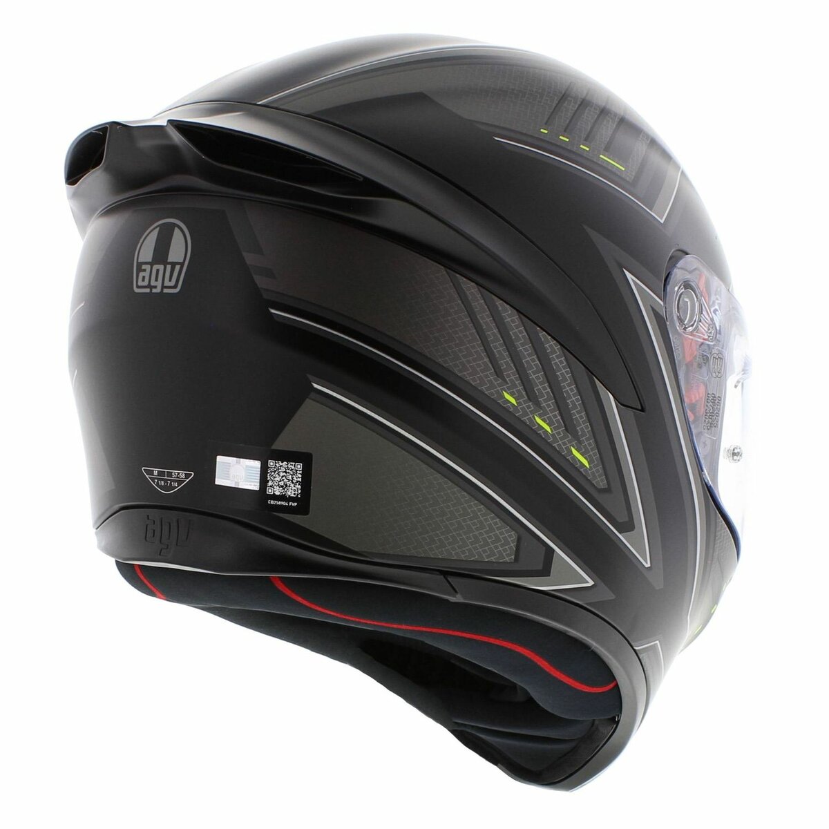 AGV K1 S helmet Sling - matt black grey