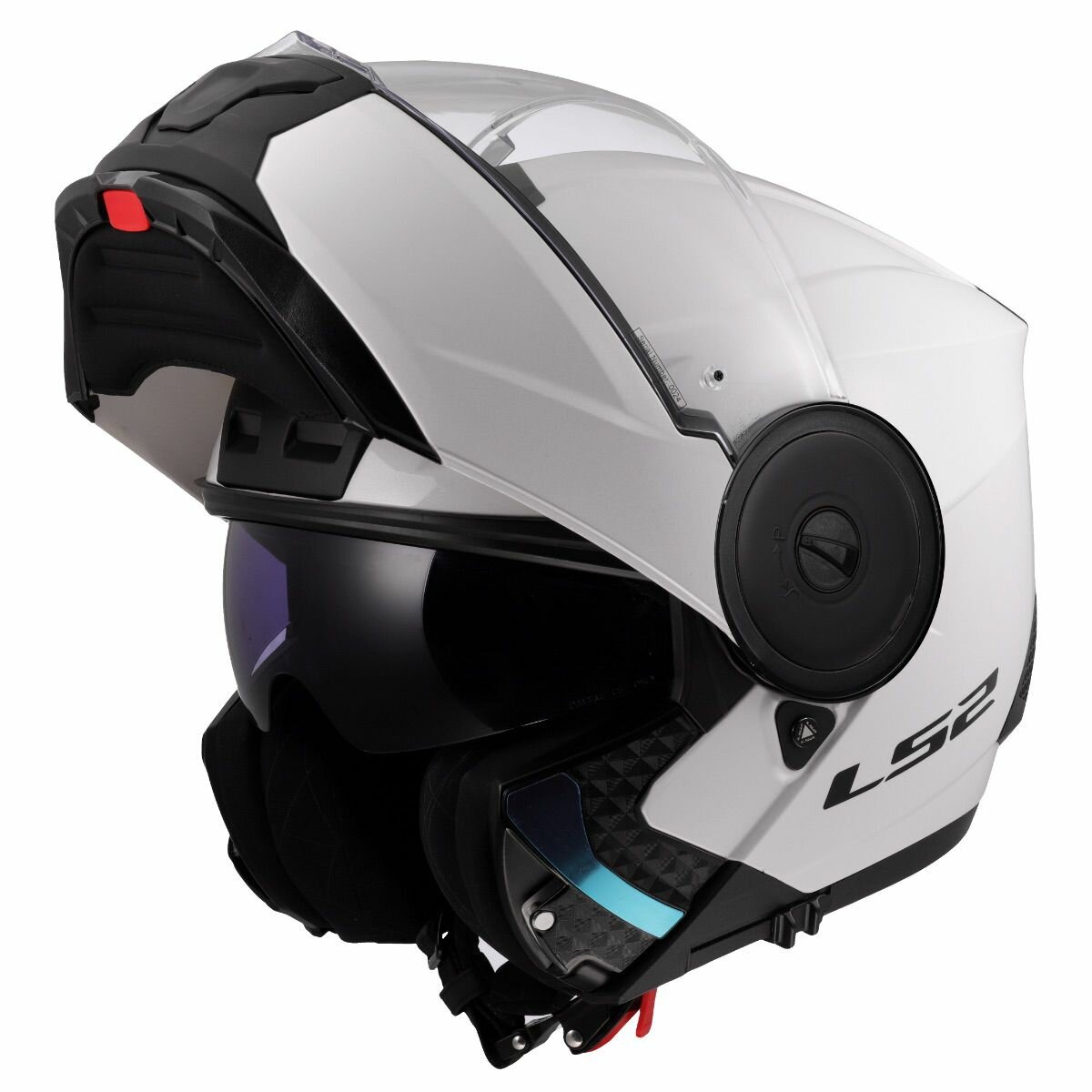 LS2 FF902 Scope II helmet solid gloss white