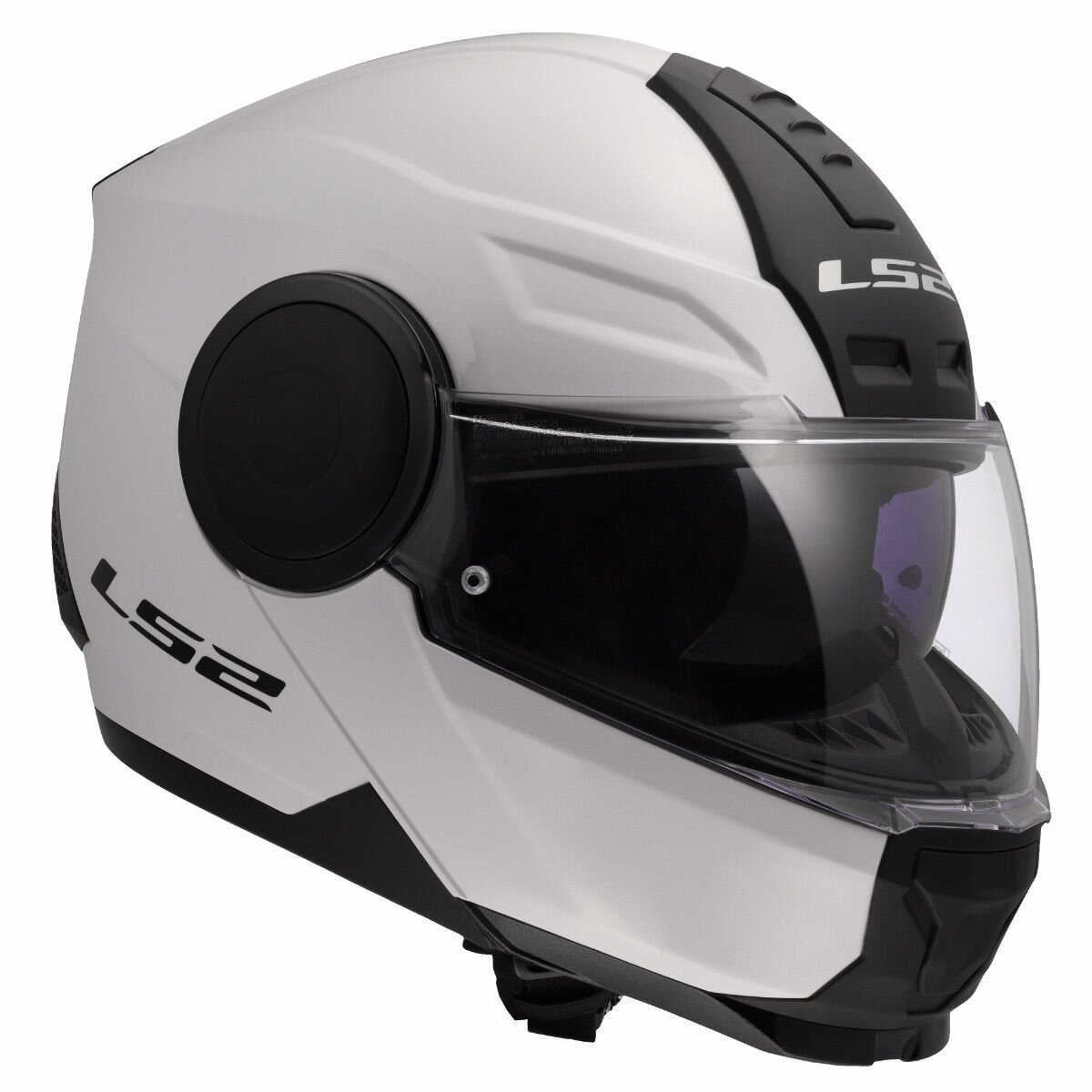 LS2 FF902 Scope II helmet solid gloss white