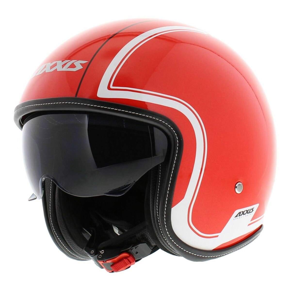 Axxis Hornet SV helmet Royal A5 pearl gloss red