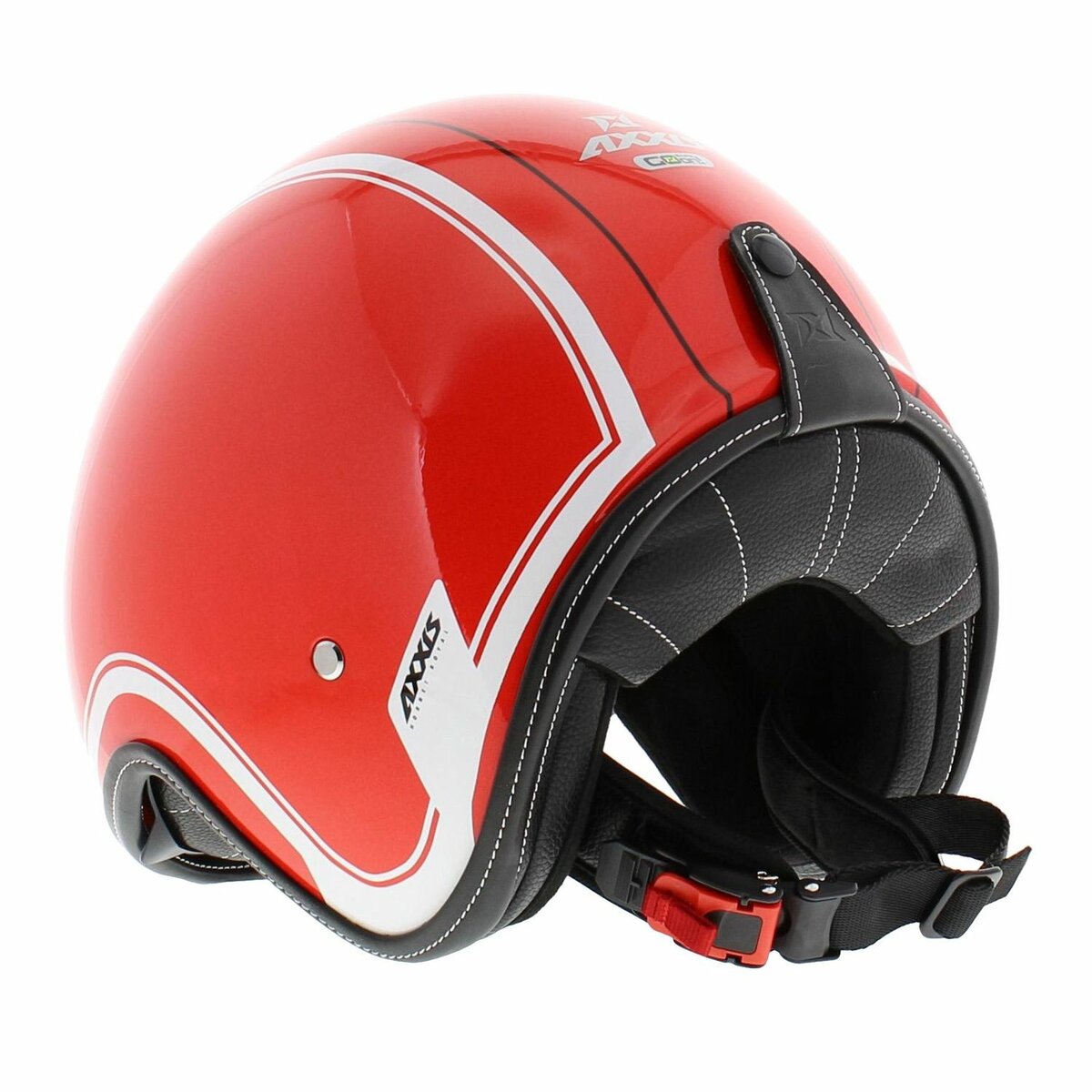 Axxis Hornet SV helmet Royal A5 pearl gloss red